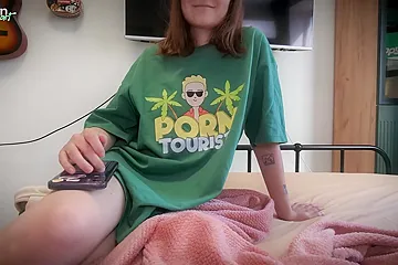 The Porntourist's fan fucks with her lover! - free porn video