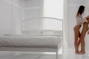 Nancy A, Sabrisse - Hot Lesbians Lick Their Pussies - free porn video