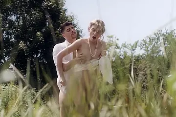 Fanta Sie - Romantic Sex At Nature - free porn video