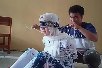 Bondage Indo 1 Jilbab - free porn video