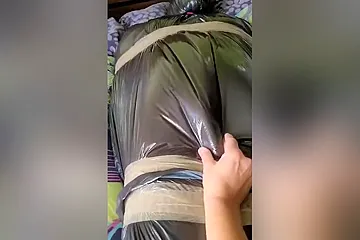 Me Trash Bagged And Suffocated By Mistress - free porn video