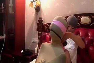 Asian Pantyhose Encasement - free porn video