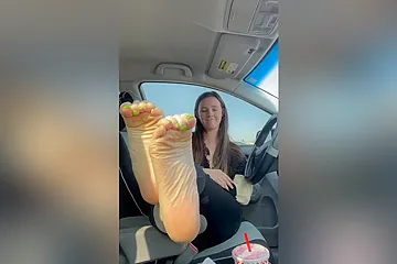 White Girl Big Stinky Soles Joi - free porn video