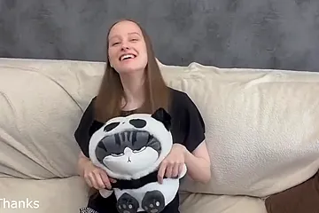 Lapkalu - Powerful Anal, Toy And Butt Plug Are The Best Gift For A Cutie With Big Tits - free porn video