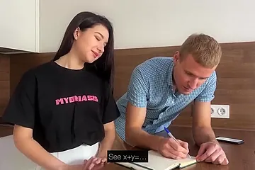 Jolie Butt - Came To A Guy To Do Homework In A Mydriasi - free porn video