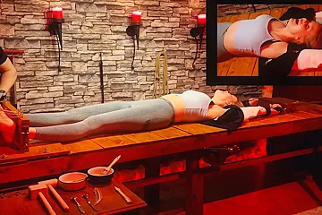 Tickle Torment On Medieval Rack - free porn video