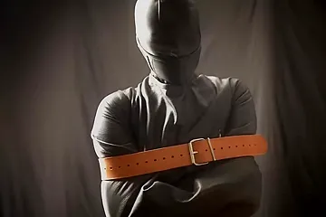 Leather Straitjacket Asmr Sounds - free porn video