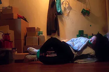 Korean Girl Tape Gagged - free porn video