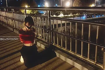 Bound Girl Walk Outside - free porn video