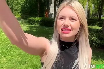 Georgia Koveva - Lucky In Luxembourg - free porn video