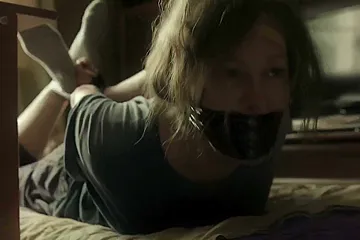 Mature Woman Hog Taped And Tape Gagged - free porn video