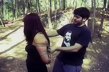 Goth Bondage Photoshoot - free porn video