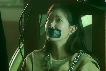 Korean Woman Tape Gagged - free porn video