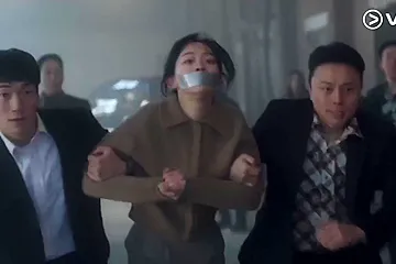 Korean Woman Tape Gagged - free porn video