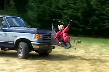 Bound And Fucked On The Truck - free porn video