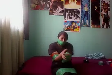 Another Mexican Girl Wrap Gagged - free porn video