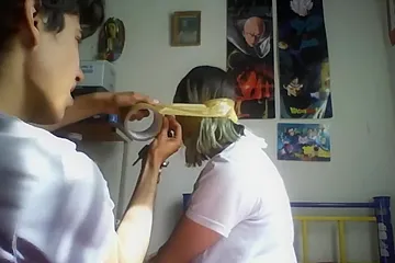 Another Mexican Girl Wrap Gagged - free porn video