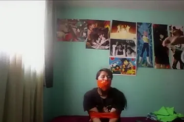 Another Mexican Girl Wrap Gagged - free porn video