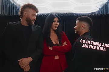 Noir On Display With Kira Noir, Xander Corvus And Queenie Sateen - free porn video