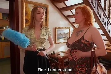 Indigo Sin - New Babysitter. Threesome With Two Redheads. Creampie For Both. [polly Yangs] - free porn video