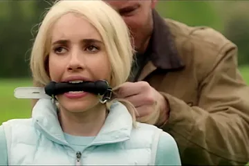 Betty Gilpin And Emma Roberts - And Movie Bondage - free porn video