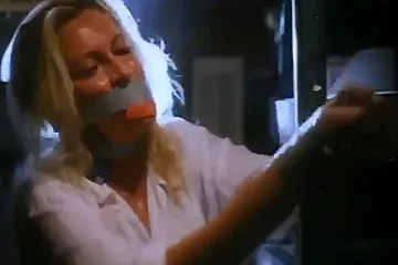 Mouth Stuffed And Tape Wrap Gagged - free porn video