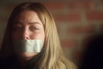 Egyptian Woman Tape Gagged - free porn video