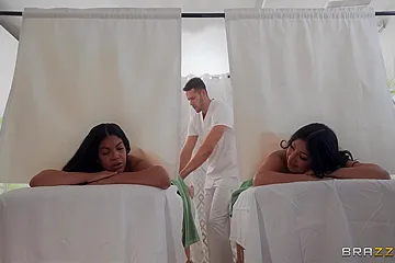 Energetic Mayas Straight Hair Scene - free porn video