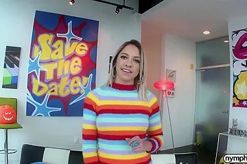 Khloe Kapri - Making Khloes Kitty Purr - free porn video