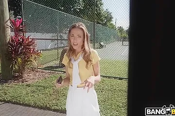 Alexis James- Alexis Rides The Bus - free porn video
