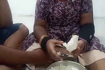 Desi Tamil Bhabhi Teaching How To Fuck Pussy For Husband Step brother Hot Tamil Clear Audio - free porn video