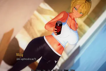 S World Of Ntr - #6 Futa Route Gameplay With Car Toon - free porn video