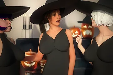 Hermione Granger, Spider Gwen And Lara Craft - Fggb Has Sex With Futas 2b, , Lady , Juno - free porn video