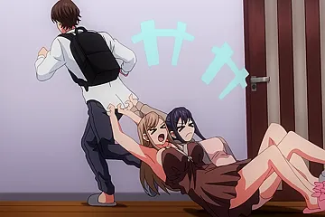 Anime Hentai And Hentai Anime In Funkan Dake Furete Ii Yo Share House No Himitsu Rule Funkan Dake Hemtai - free porn video
