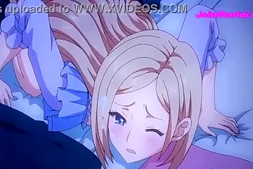 I took out my mom's big tits and rubbed them, then I thrust in and came inside her - free porn video