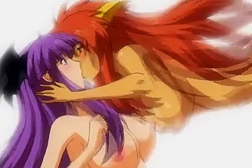 By the demon, Chin hugs the princess from the battle maiden and thrusts into her and cums inside her. - free porn video