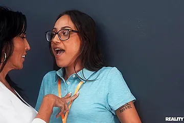 Slutty It Girl Gets Milf Bossed - Abi James & Lola Aiko - free porn video