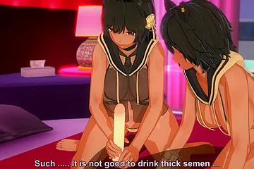 Threesome With Egyptian Goddesses - free porn video