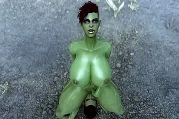 Two Muscular Curvy Orc Step sisters And Their Sex In The Rain 2 - free porn video