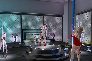 Christmas Poles - free porn video