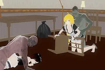 Era Short: Maid Yang And Ruby Surprise Zombie Bum Sex Noice - free porn video