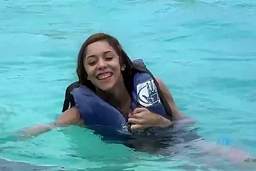 Kristina Bell - After Some Water Play, You Creampie Kirstina - free porn video