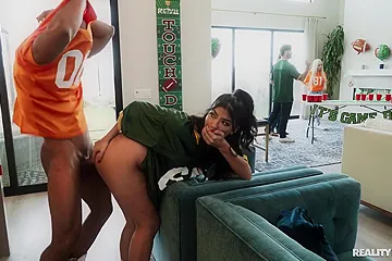 Mazee The Goat And Jasmine Sherni - Game Day Bump And Run - free porn video