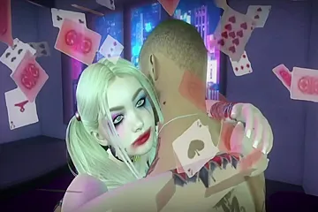 Joker X Harley: Mad Love - A Bdsm Roleplay Machinima - free porn video