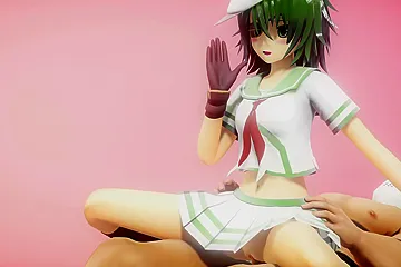 Kiso Kantai Collection Hentai Cowgirl Position Sex And Dance Undress Mmd 3d Green Hair Color Edit Smixix - free porn video