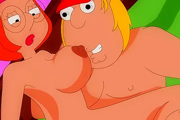 Chris In Hardcore Fuck Scene In Family Guy Porn Cartoon - free porn video