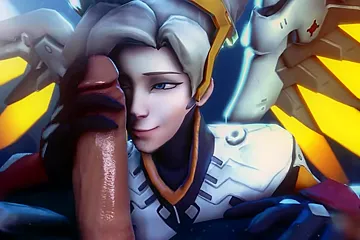 3d Porn Compilation With Beauties From The Video Games Nier: Automata And Overwatch - free porn video