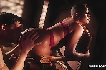 Featuring Vicky Menages Blowjob Dirt - free porn video