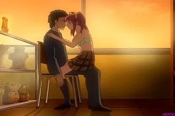 Horny Girls Blow Shy Teacher - Hentai Uncensored - free porn video