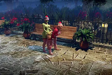Frankies Christmas (futa Female) - free porn video